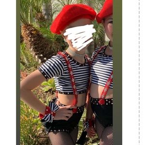 Girls custom dance costume